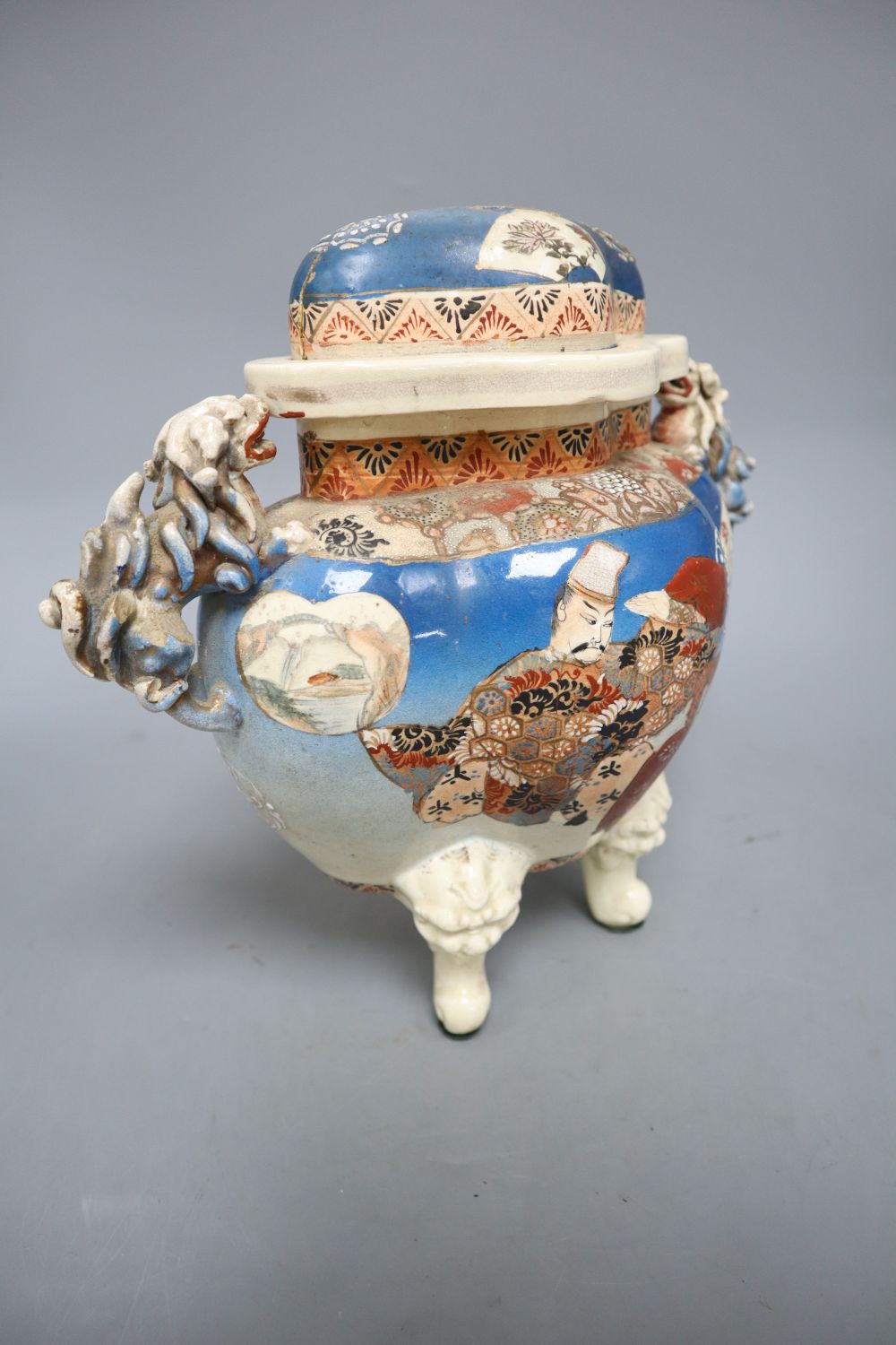 A quantity of mixed Oriental ceramics, tallest 28cm